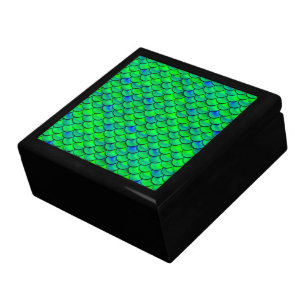 Falln Green Blue Scales Gift Box