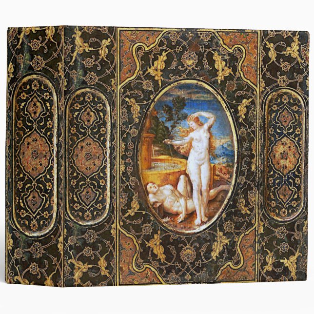 Falln Gregorian Maiden 3 Ring Binder (Front/Spine)