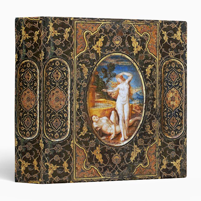 Falln Gregorian Maiden 3 Ring Binder (Front/Spine)