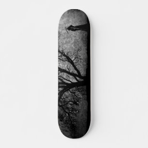 Falln Grim Reaper Original Art Boundaries Between Skateboard