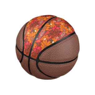 Falln Groovy Flowers Mini Basketball