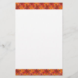 Falln Groovy Flowers Stationery