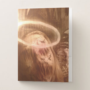 Falln Guardian Angel Pocket Folder