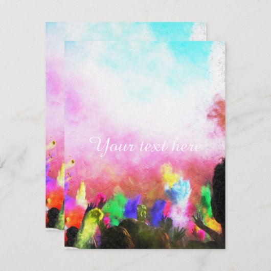 Falln Holi Colors (Front/Back)