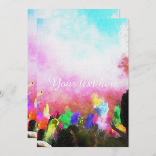 Falln Holi Colors (Front/Back)