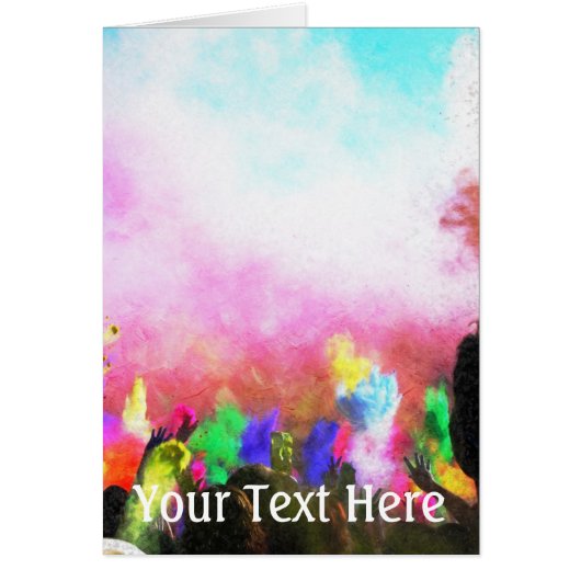Falln Holi Colors Cards (Front)