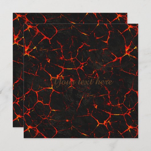 Falln Hot Lava (Front/Back)