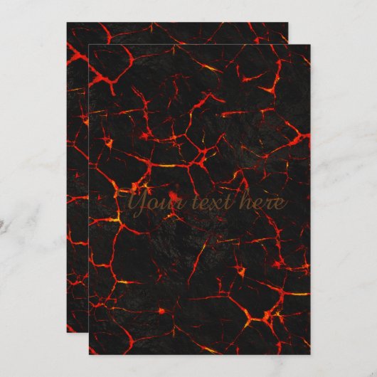 Falln Hot Lava (Front/Back)