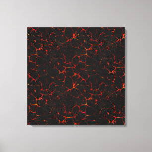 Falln Hot Lava Canvas Print