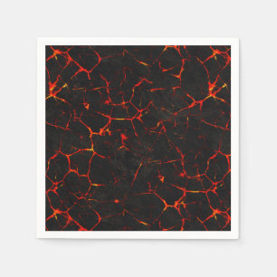 Falln Hot Lava Paper Napkins