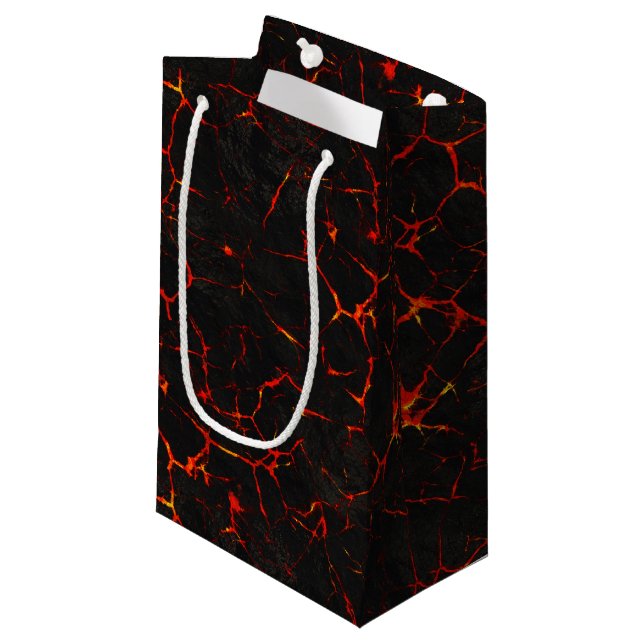 Falln Hot Lava Small Gift Bag (Front Angled)