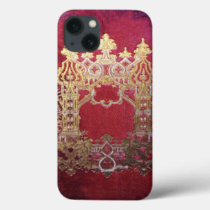 Falln Ink Stained Crimson iPhone 13 Case