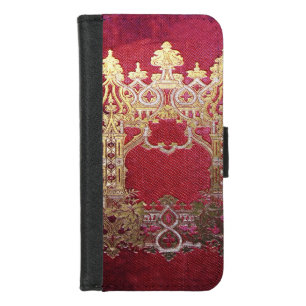Falln Ink Stained Crimson iPhone 8/7 Wallet Case