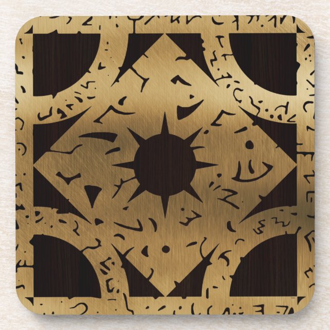 Falln Lament Side F Beverage Coaster (Front)