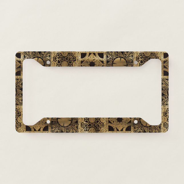 Falln Lament Spread License Plate Frame (Front)