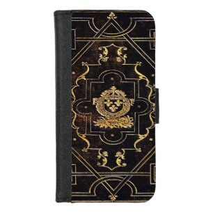 Falln Leather and Gold iPhone 8/7 Wallet Case