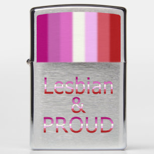 Falln Lesbian and Proud Zippo Lighter