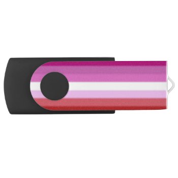 Falln Lesbian Pride Flag Flash Drive by FallnAngelCreations at Zazzle