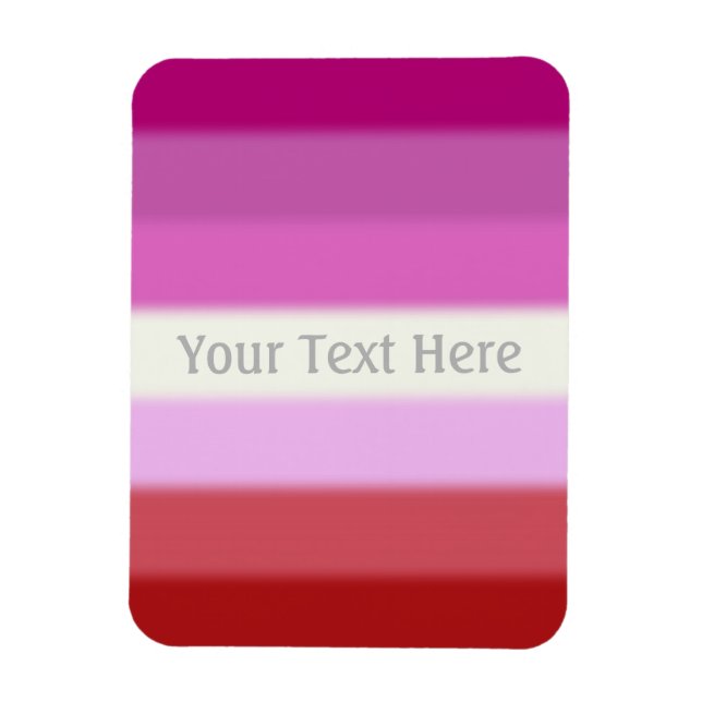 Falln Lesbian Pride Flag Magnet (Vertical)