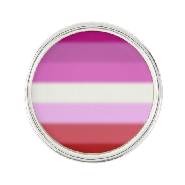 Falln Lesbian Pride Flag Pin (Front)