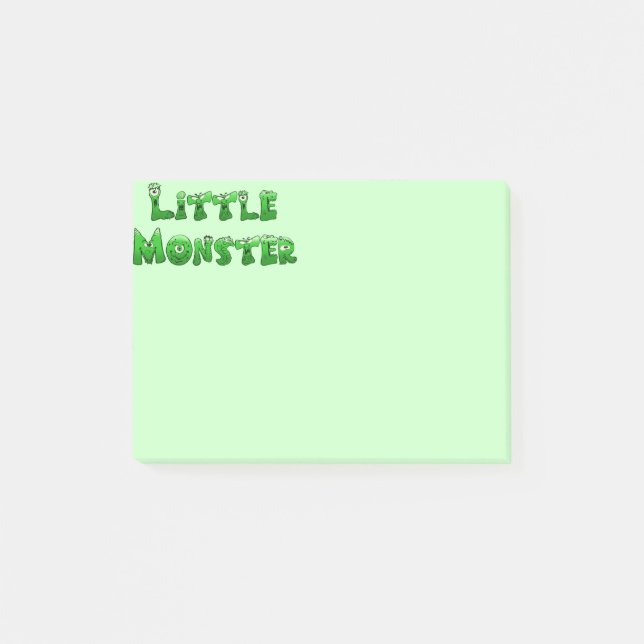 Falln Little Monster Post-it Notes (Front)