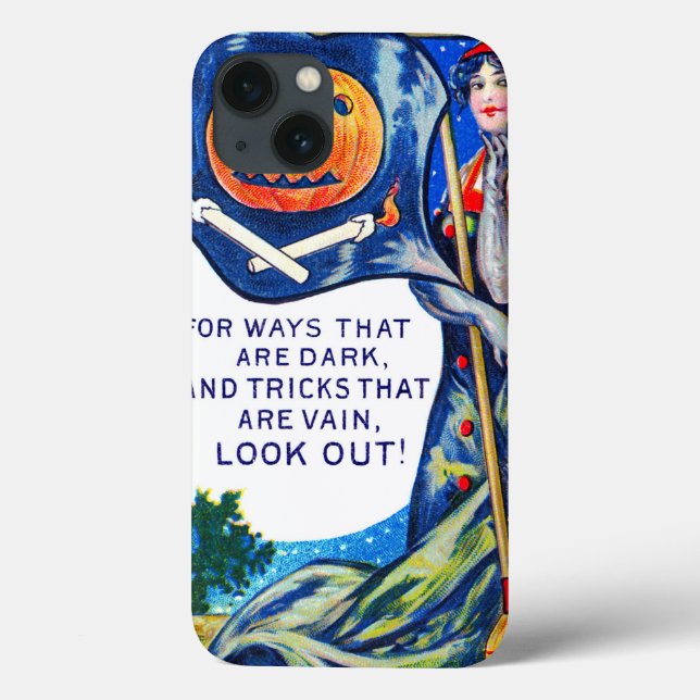 Falln Look Out Halloween Time Case-Mate iPhone Case (Back)
