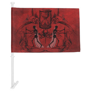 Falln Memento Mori Car Flag