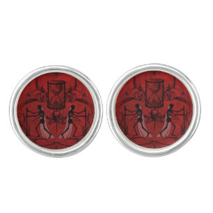 Falln Memento Mori Cufflinks