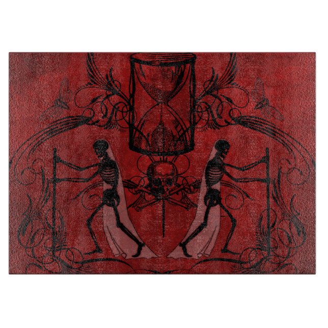 Falln Memento Mori Cutting Board (Front)