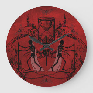 Falln Memento Mori Large Clock