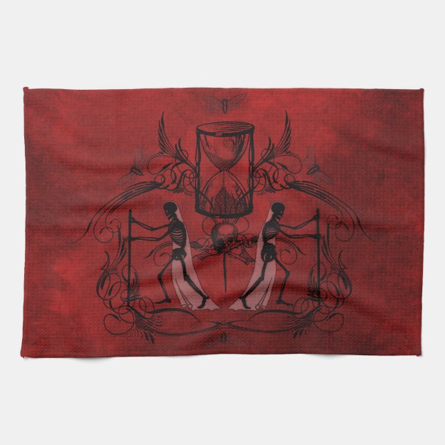 Falln Memento Mori Towel (Horizontal)