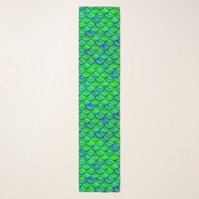 Falln Mermaid Scales Scarf (Front)