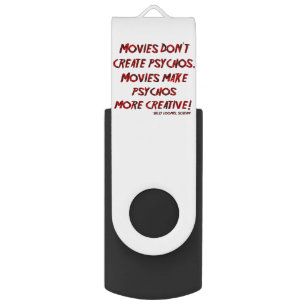 Falln Movies Don't Create Psychos Flash Drive