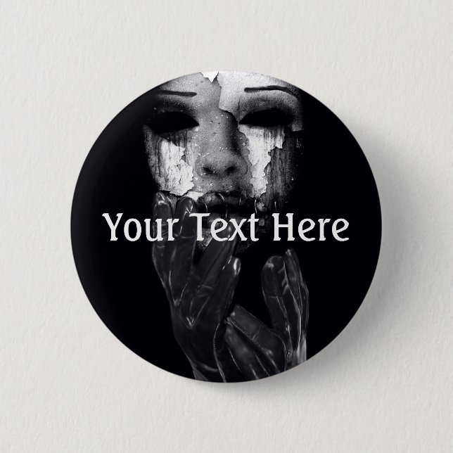 Falln My Mask Button (Front)