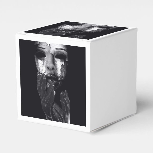 Falln My Mask Favor Boxes (Front Side)