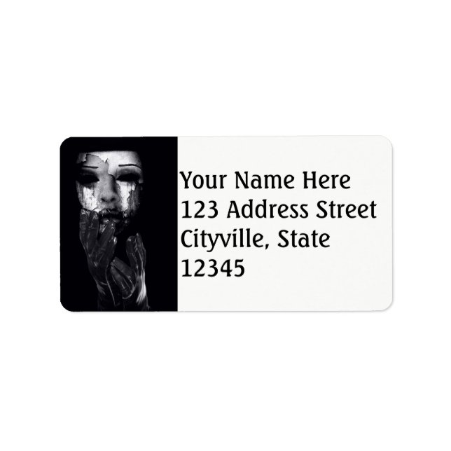 Falln My Mask Label (Front)