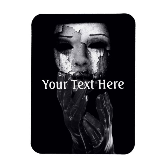 Falln My Mask Magnet (Vertical)