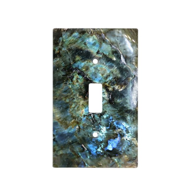 Falln Ocean Stone Light Switch Cover (Front)