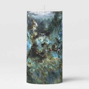 Falln Ocean Stone Pillar Candle