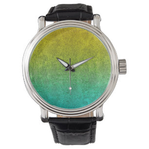 Falln Ocean Sunrise Glitter Gradient Watch