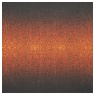 Falln Orange & Black Glitter Gradient Fabric