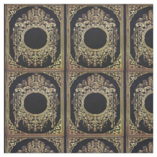 Falln Ornate Gold Frame (Perfect for a Monogram!) Fabric