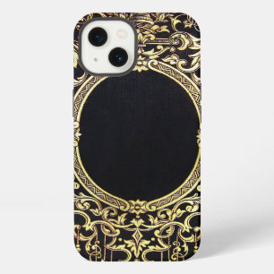 Falln Ornate Gold Frame (Perfect for a Monogram!) iPhone 13 Case