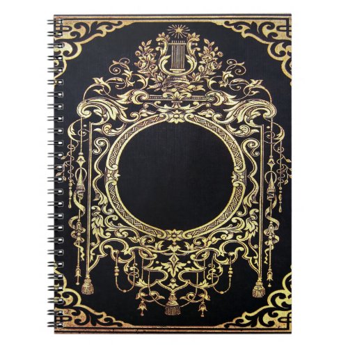 Falln Ornate Gold Frame Perfect for a Monogram Notebook