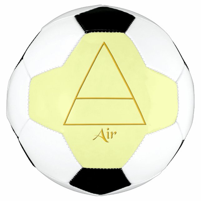 Falln Pagan Air Element Symbol Soccer Ball (Front)