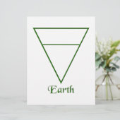 Falln Pagan Earth Element Symbol (Standing Front)