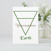 Falln Pagan Earth Element Symbol (Standing Front)