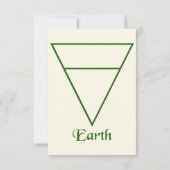 Falln Pagan Earth Element Symbol (Back)