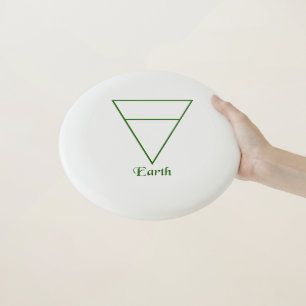 Falln Pagan Earth Element Symbol Wham-O Frisbee