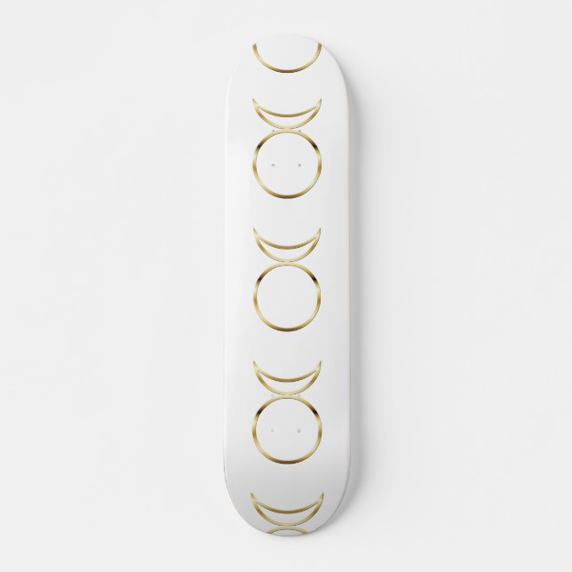 Falln Pagan Horned God Symbol Skateboard Deck (Front)